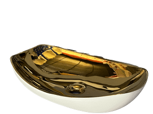 Ovalin Marfil Blanco