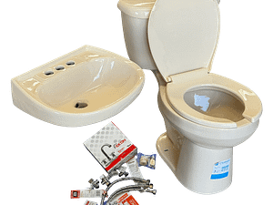 Paquete WC Redondo Marfil